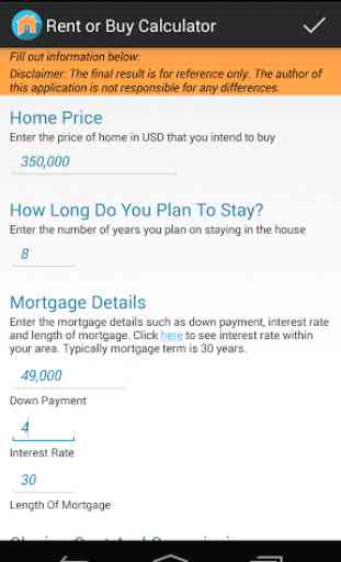 Rent or buy a home 1