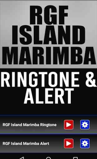 RGF Island Marimba Ringtone 1