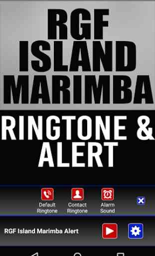 RGF Island Marimba Ringtone 2