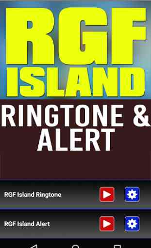 RGF Island Ringtone and Alert 1