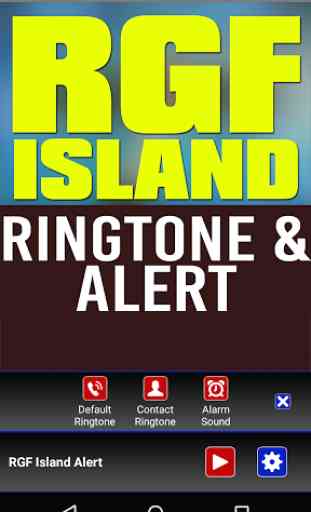 RGF Island Ringtone and Alert 2