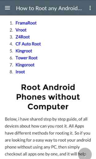 Root without PC 3