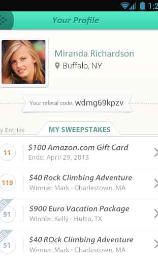 Sweepstakes App 4