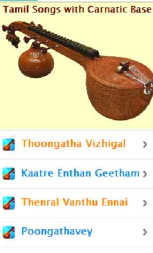 Tamil Songs with Carnatic Base 3