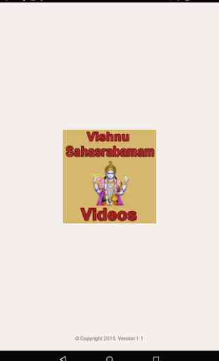 Vishnu Sahasranamam VIDEOs 1