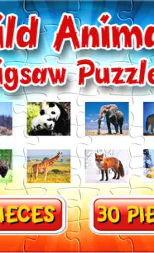 Wild Animal Jigsaw Puzzle Game 1