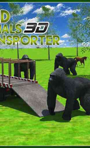 Wild Animal Transporter Truck 2