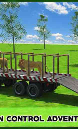 Wild Animal Transporter Truck 4