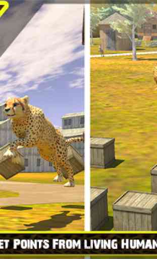 Wild Cheetah Revenge 3d Sim 3