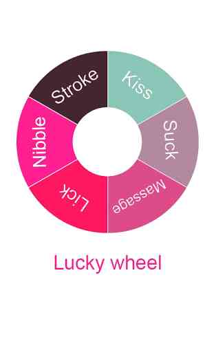 Adult game : lucky wheel 2