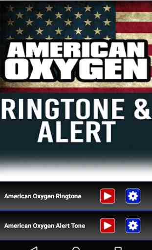 American Oxygen Ringtone Alert 1