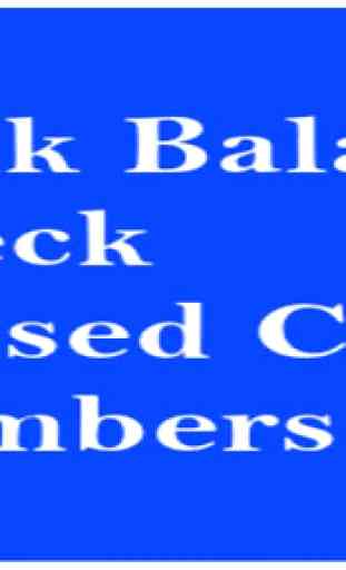 Bank Balance Enquiry Number 4