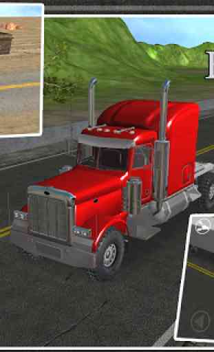 Big Red Truck: 3D Driving Sim 1