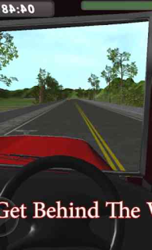 Big Red Truck: 3D Driving Sim 2