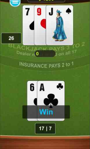 Blackjack free card game 2