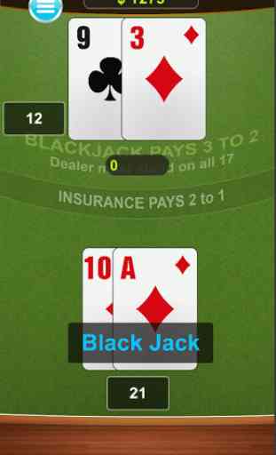 Blackjack free card game 3