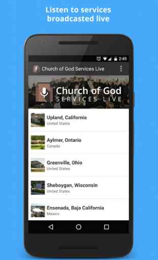 Church of God Services Live 1
