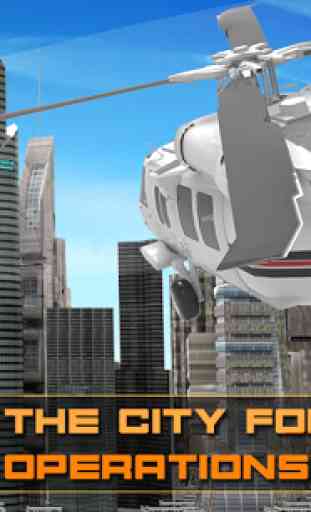 City Helicopter Rescue Flight 4