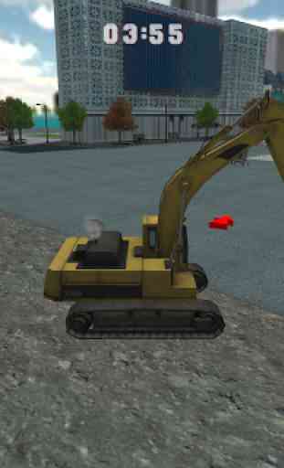 Construction Excavator 3D Sim 1