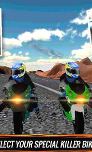 Crazy Moto Racer Road Warrior 3