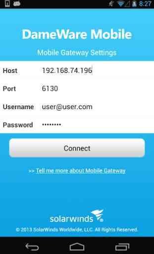 DameWare Mobile for Android 1
