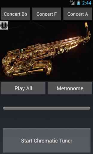 Easy Saxophone - Sax Tuner 1