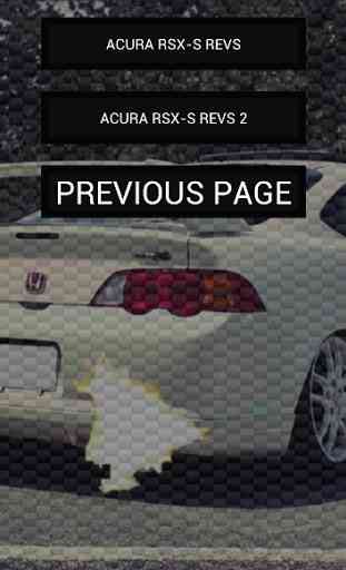 Engine sounds of RSX 3