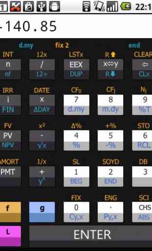 Financial RPN calculator 1