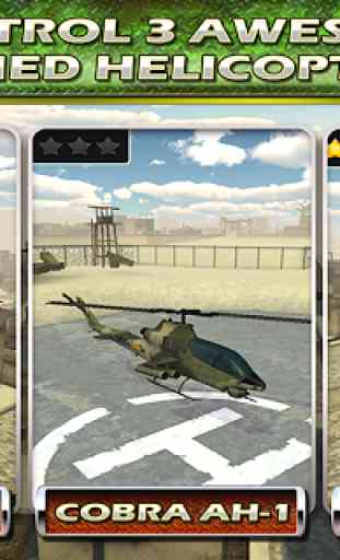 Fly Helicopter Battle Parking 3