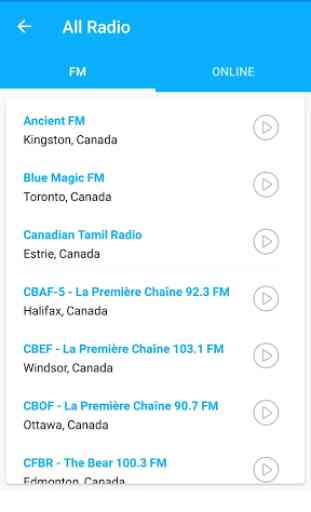 FM Radio Canada All Stations 2