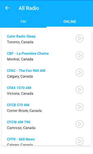 FM Radio Canada All Stations 3
