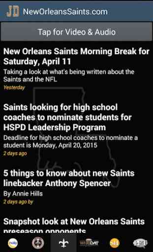 JD's New Orleans Saints News 3