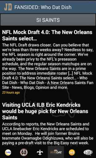 JD's New Orleans Saints News 4