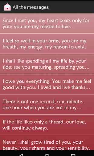 Love Messages SMS 2