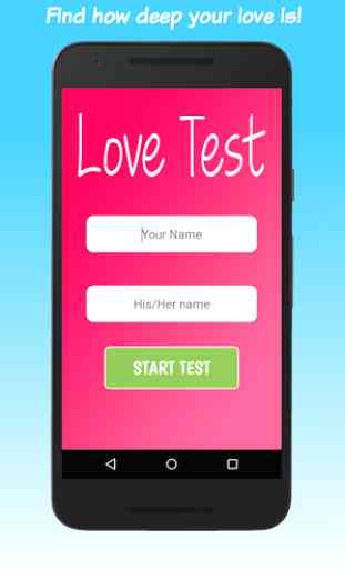Love Test 1