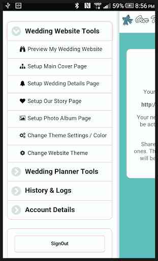 Our Wedding Planner Tools 1