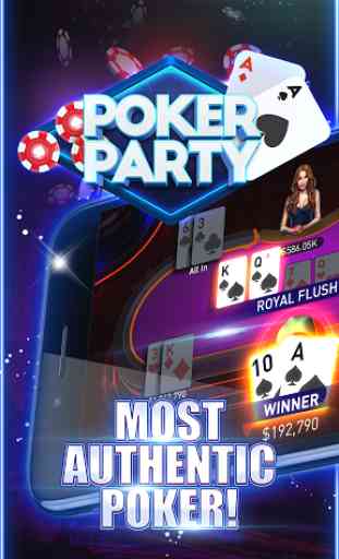 Poker Party - Texas Holdem 1