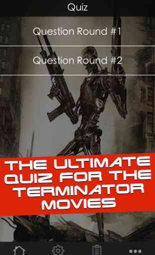 Quiz for the Terminator Movies 1