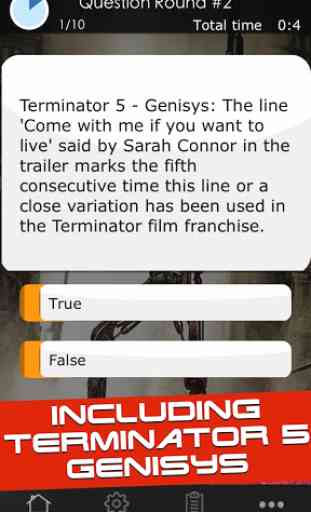 Quiz for the Terminator Movies 2