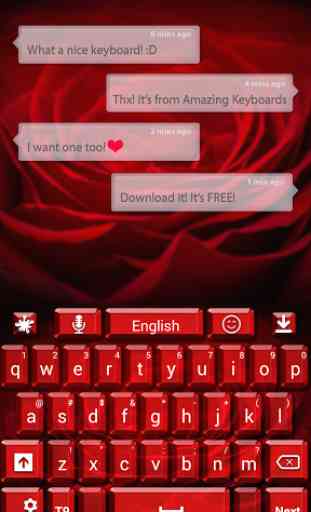Red Rose Keyboard 2
