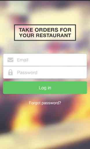 Restaurant Order Taking App 1