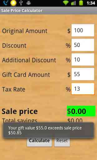 Sale Price Calculator 4