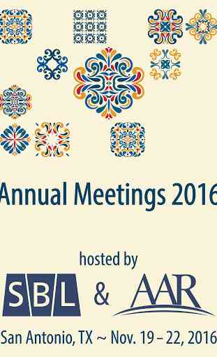 SBL & AAR 2016 Annual Meeting 4