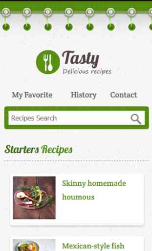 Starters Recipes 1