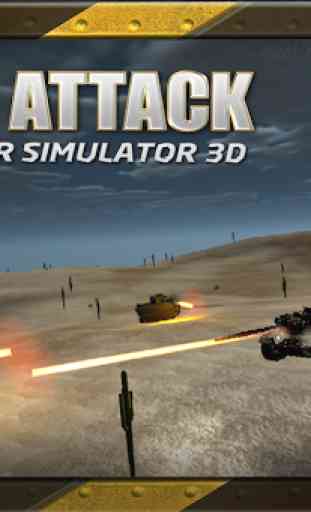 Tank Attack: Gunner War Sim 3D 1