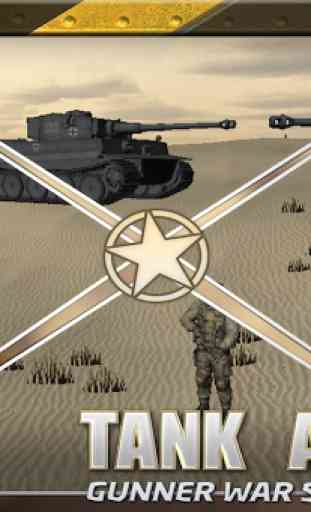 Tank Attack: Gunner War Sim 3D 2