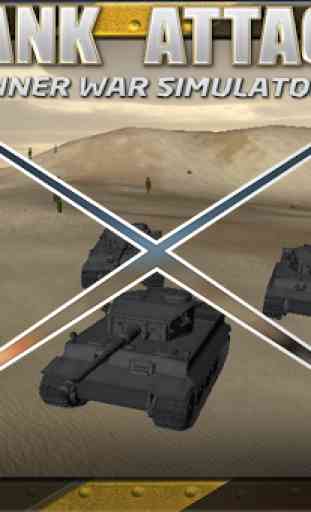 Tank Attack: Gunner War Sim 3D 4
