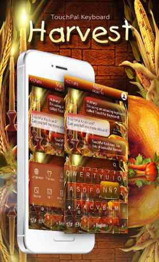 TouchPal Harvest Keyboard 1