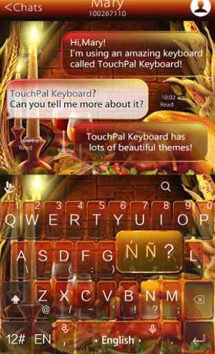 TouchPal Harvest Keyboard 4
