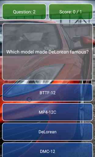 Trivia Car Quiz Free 3